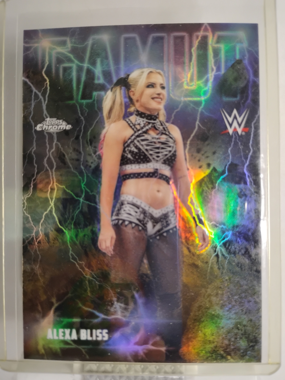 Topps 2026 Topps Chrome WweAlexa Bliss Gamut Insert #Gam-1 SmackDown